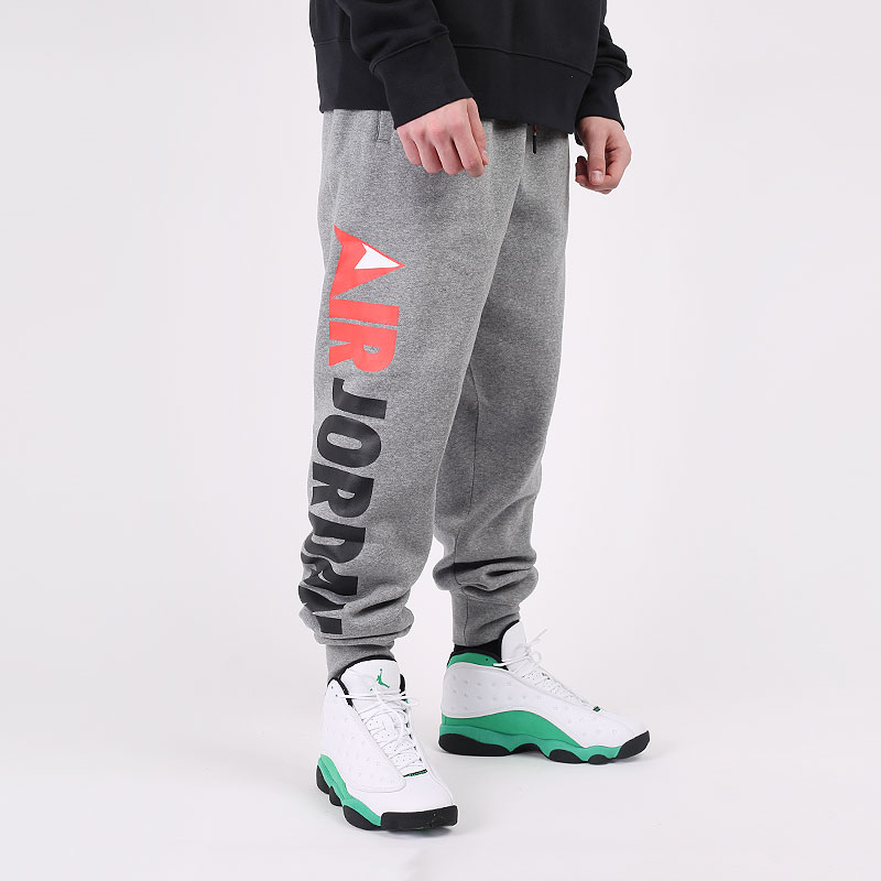 мужские серые брюки Jordan Winter Utility Fleece Trousers CT3495-091 - цена, описание, фото 3